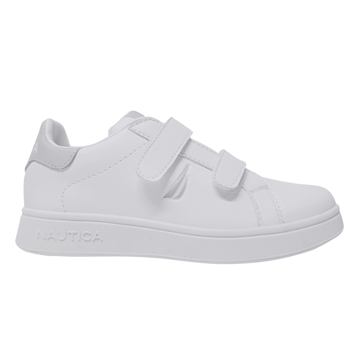 Tenis Nautica con Velcro 18-25 Blanco