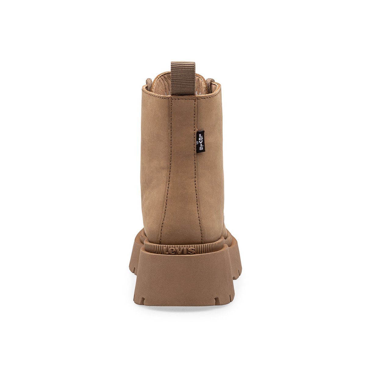 Bota Casual Urbana de Agujeta Beige Levis