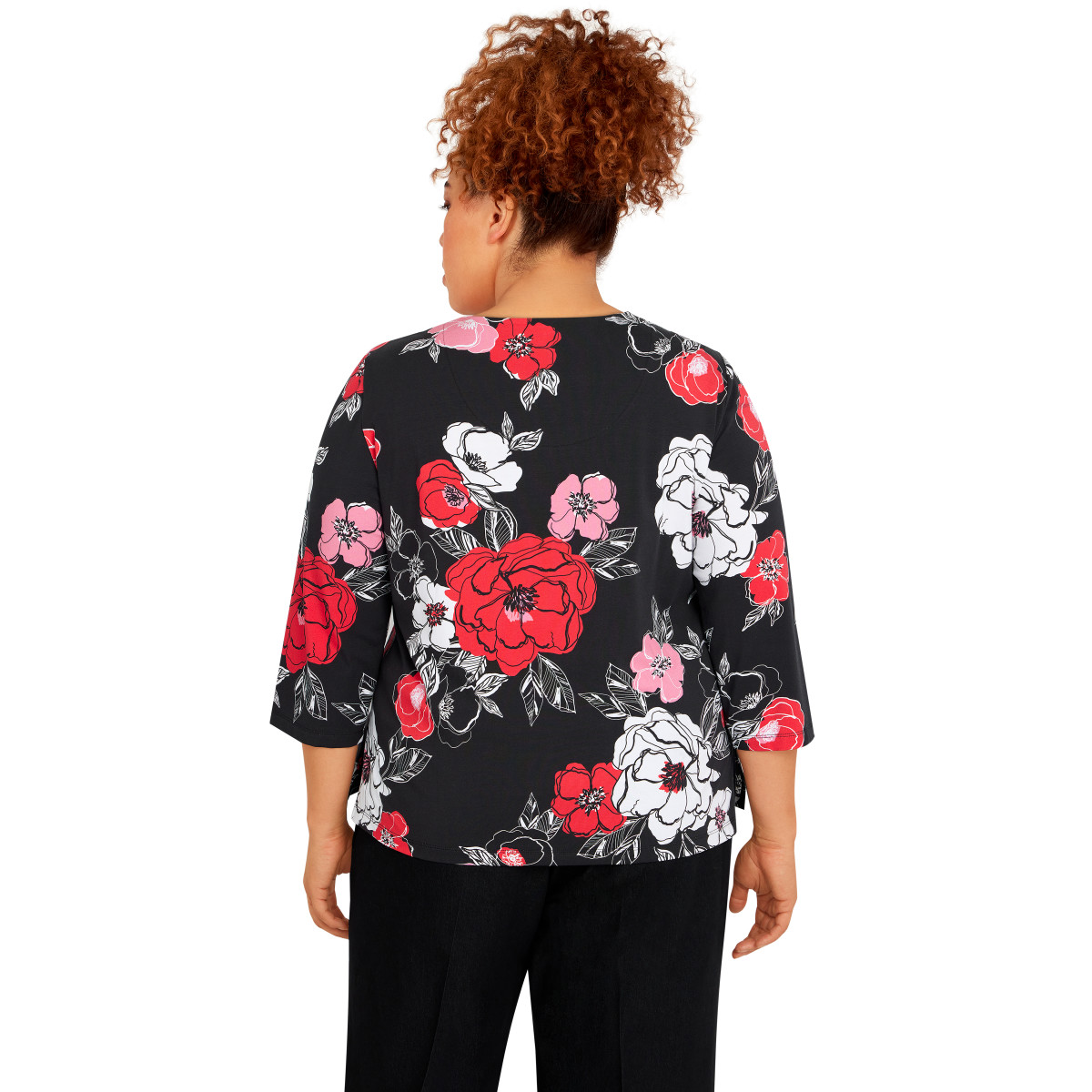 Blusa Estampada Manga 3/4  Alfred Dunner para Mujer