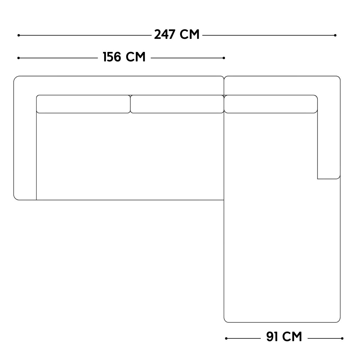 Sala Modular Casey Tela Carmin Gaudele