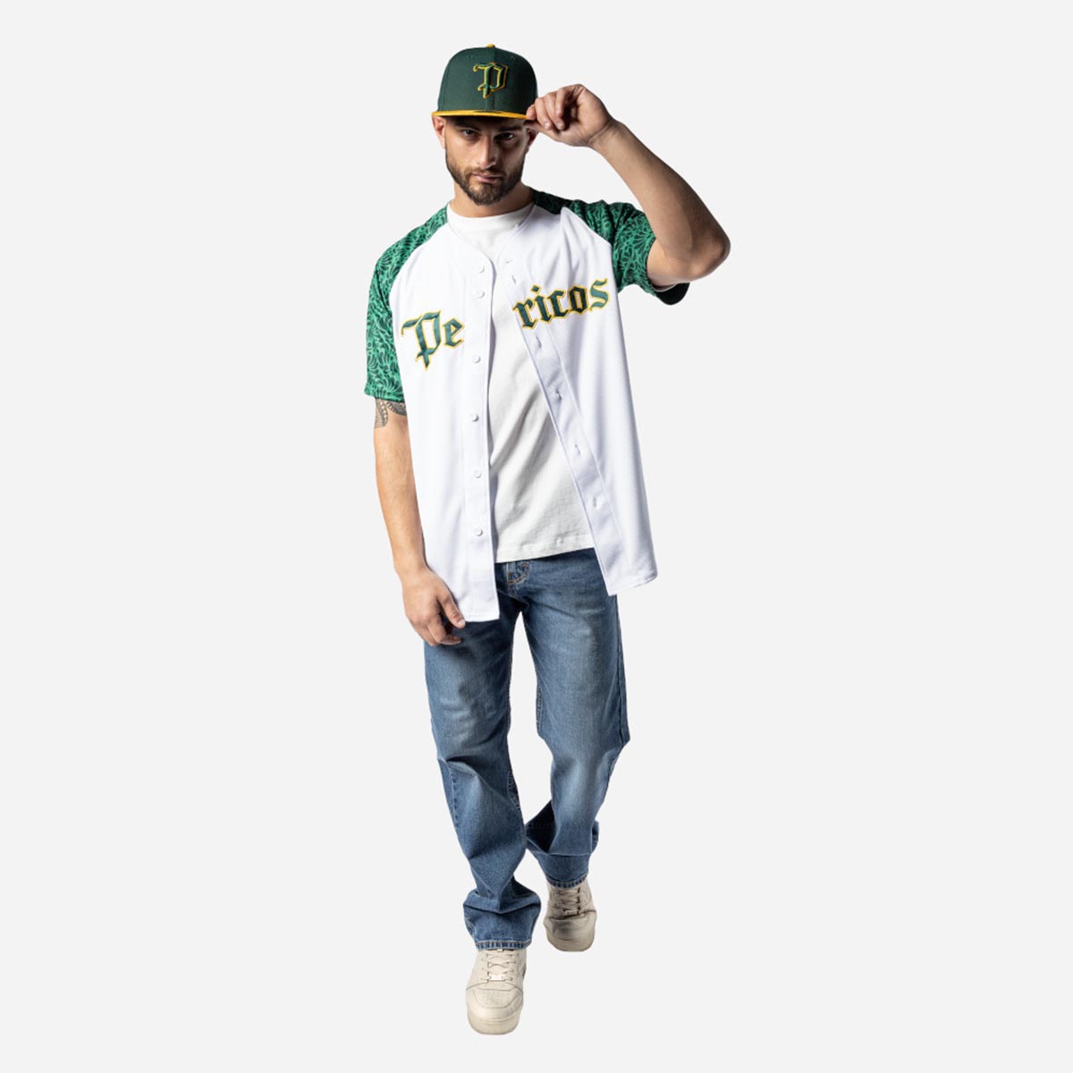 Jersey New Era Lmb Pericos de Puebla para Hombre