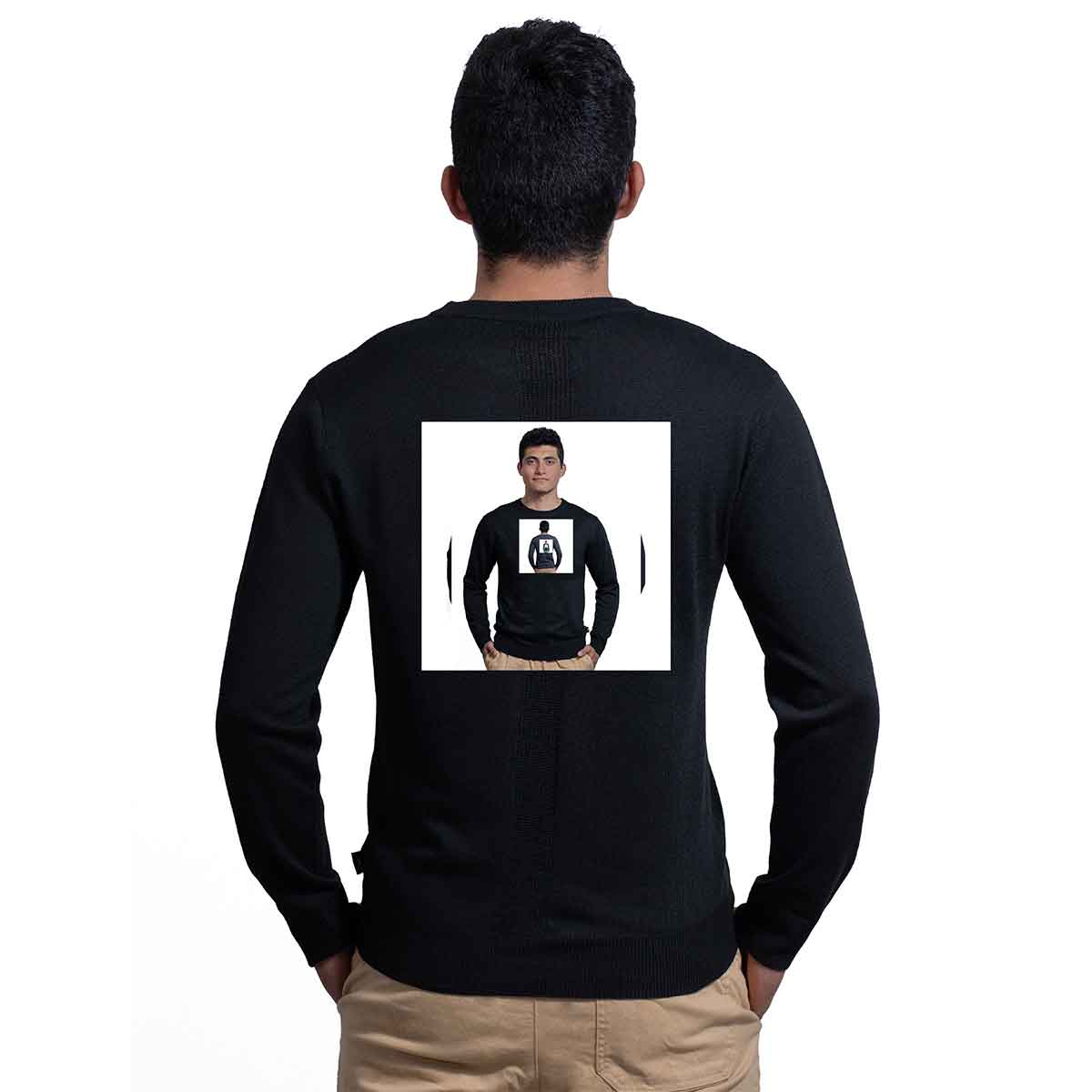 Sueter Lee Diseño Tejido para Hombre