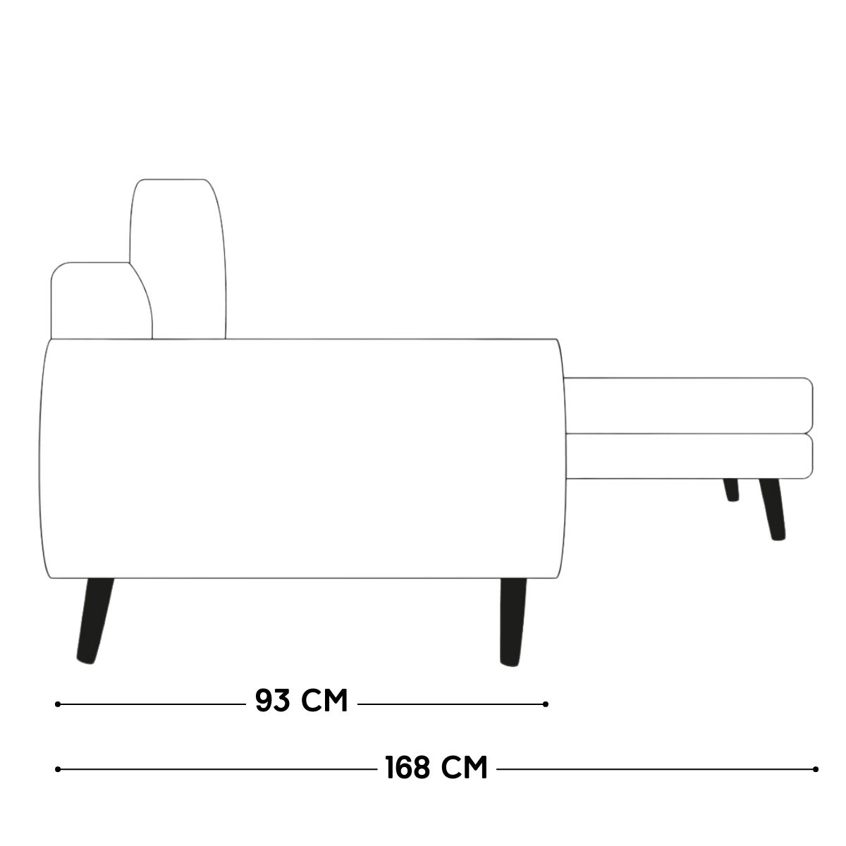 Sala Modular Casey Tela Carmin Gaudele