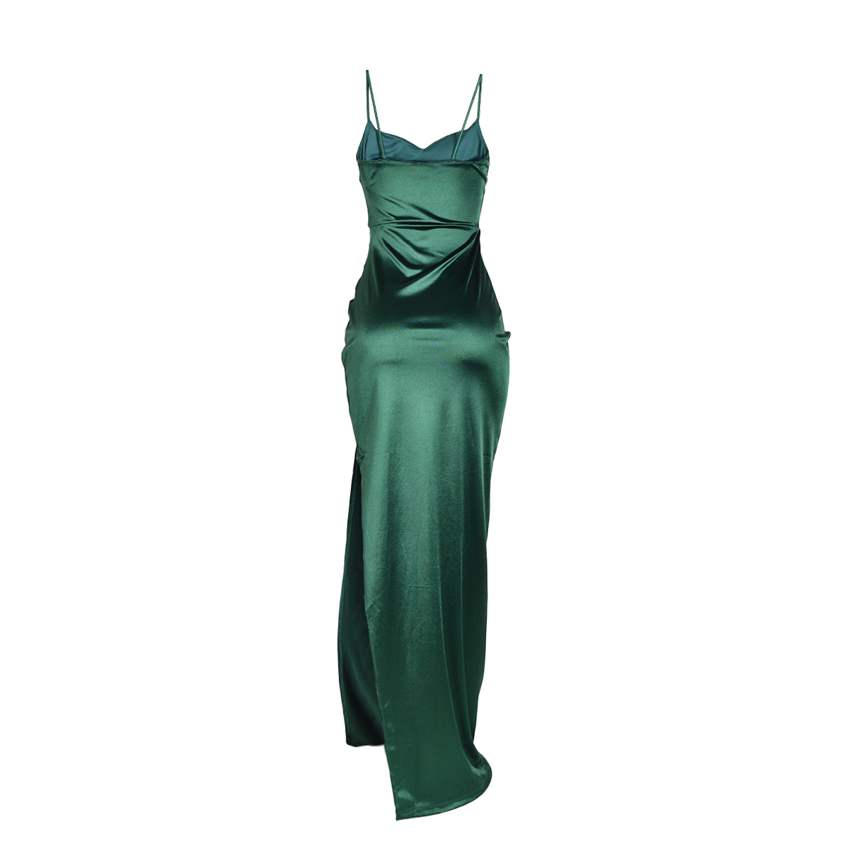 Vestido Largo con Tirantes Y Abertura Philosophy Jr Nights