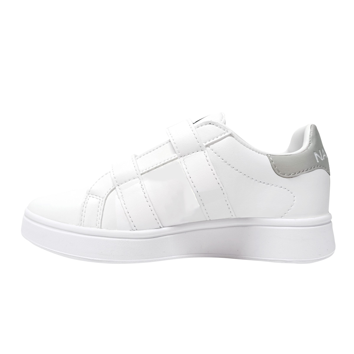 Tenis Nautica con Velcro 18-25 Blanco
