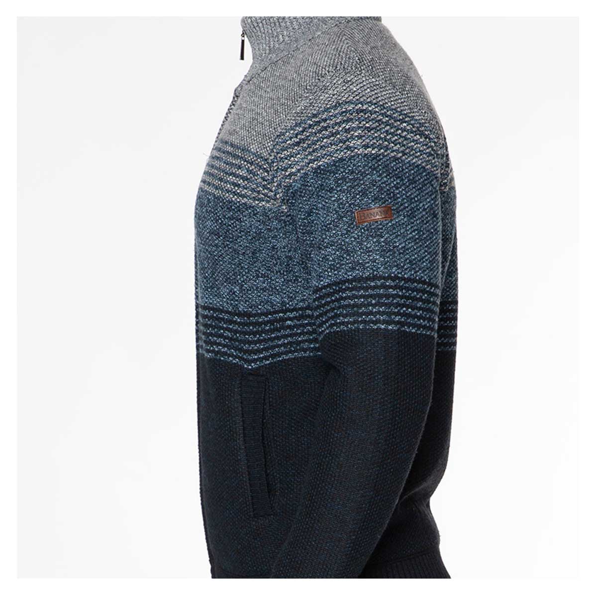 Suéter Banana Limon Abierto Bloques para Hombre