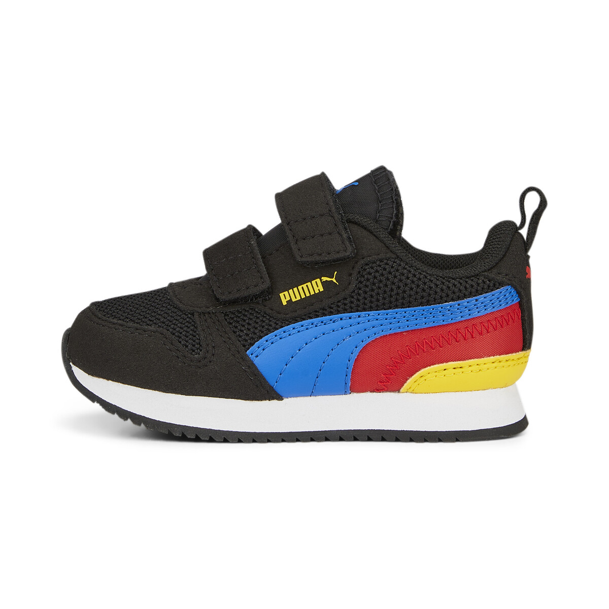 Tenis R78 V para Niño 13-16 Negro Puma