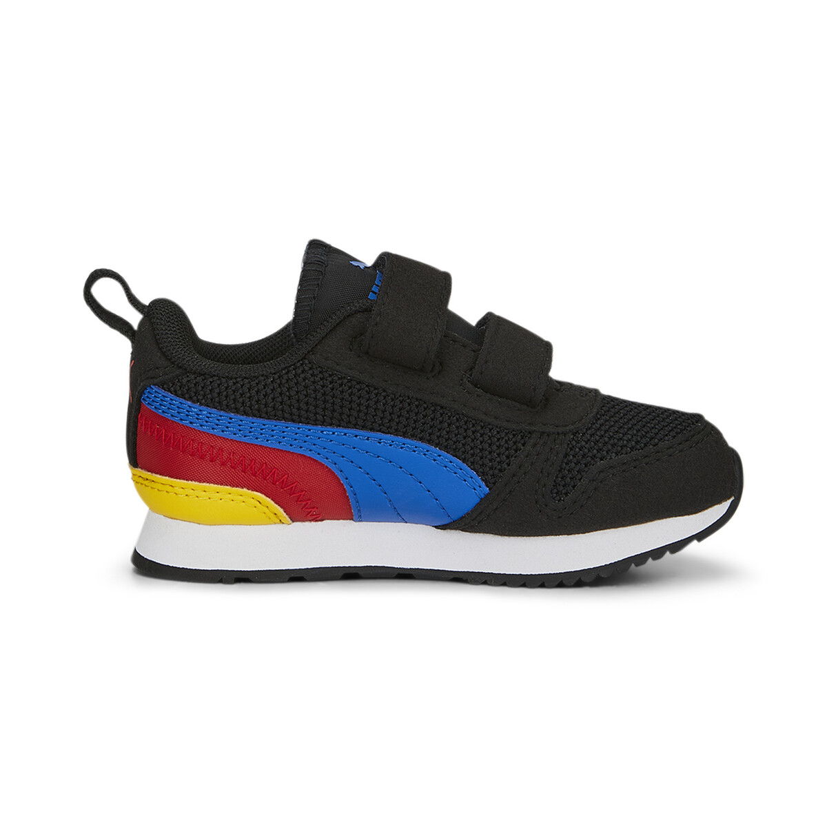 Tenis R78 V para Niño 13-16 Negro Puma