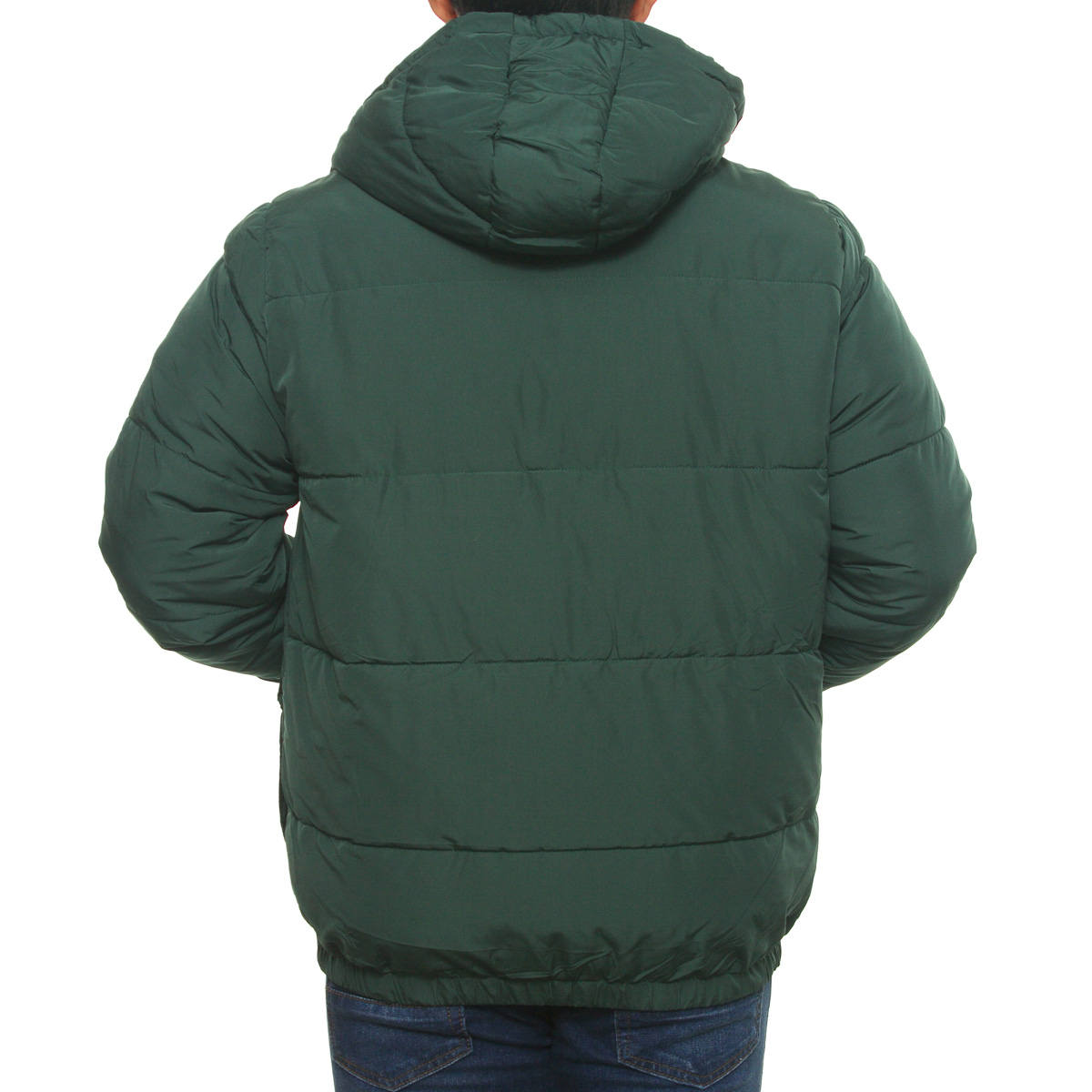 Chamarra Doble Vista con Gorro para Hombre Hollander