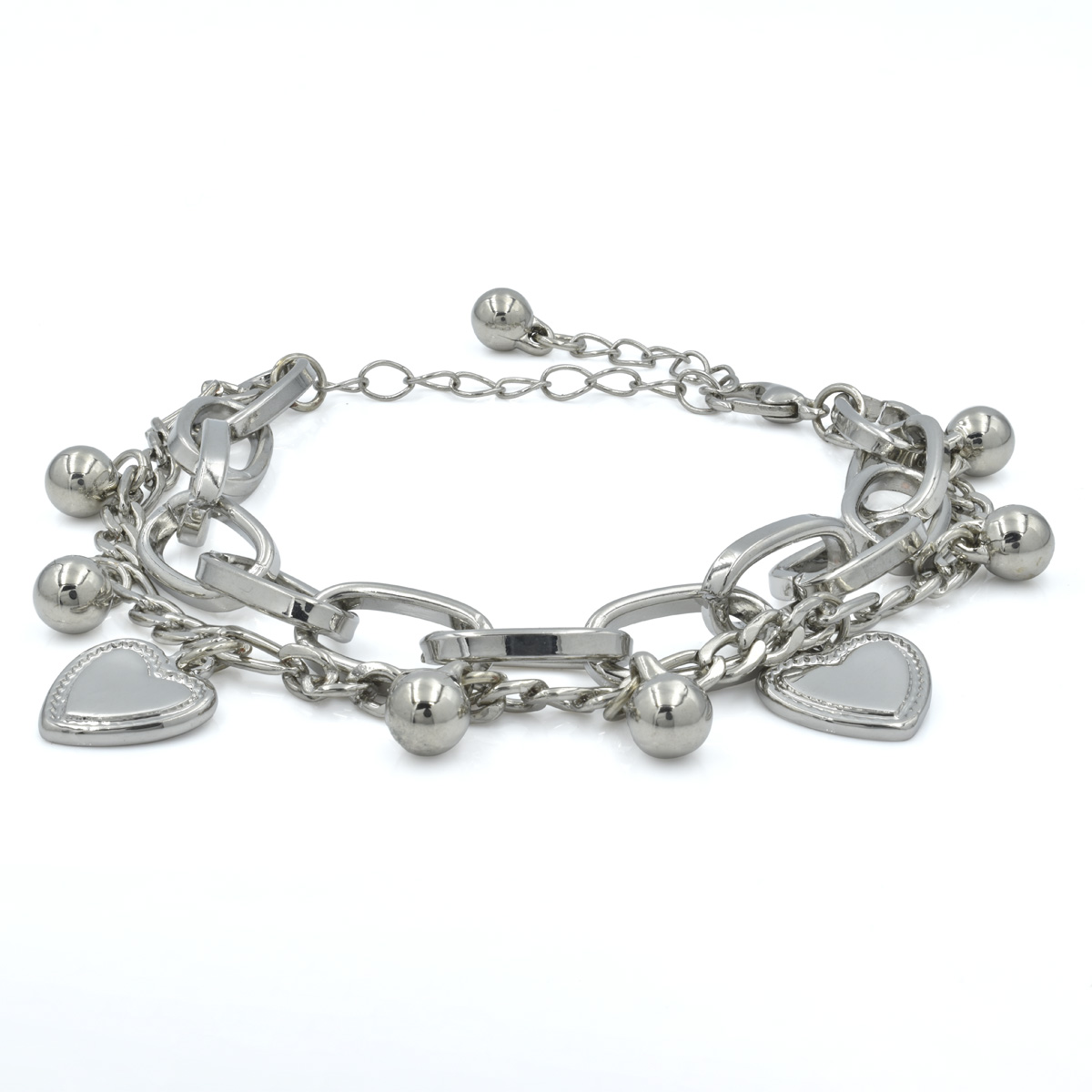 Pulsera Dijes de Corazón