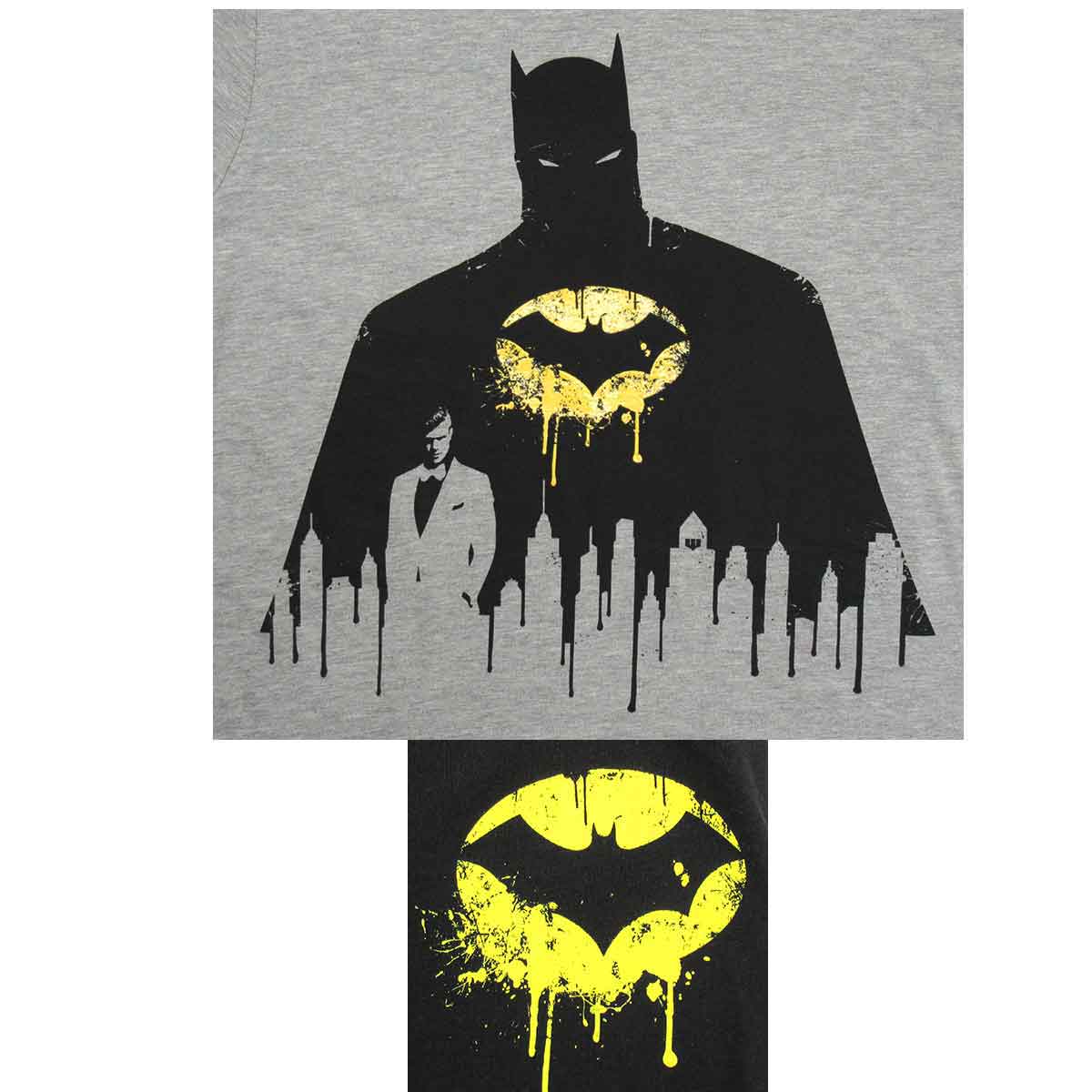 Pijama Batman Playera Manga Larga Pantalón para Hombre