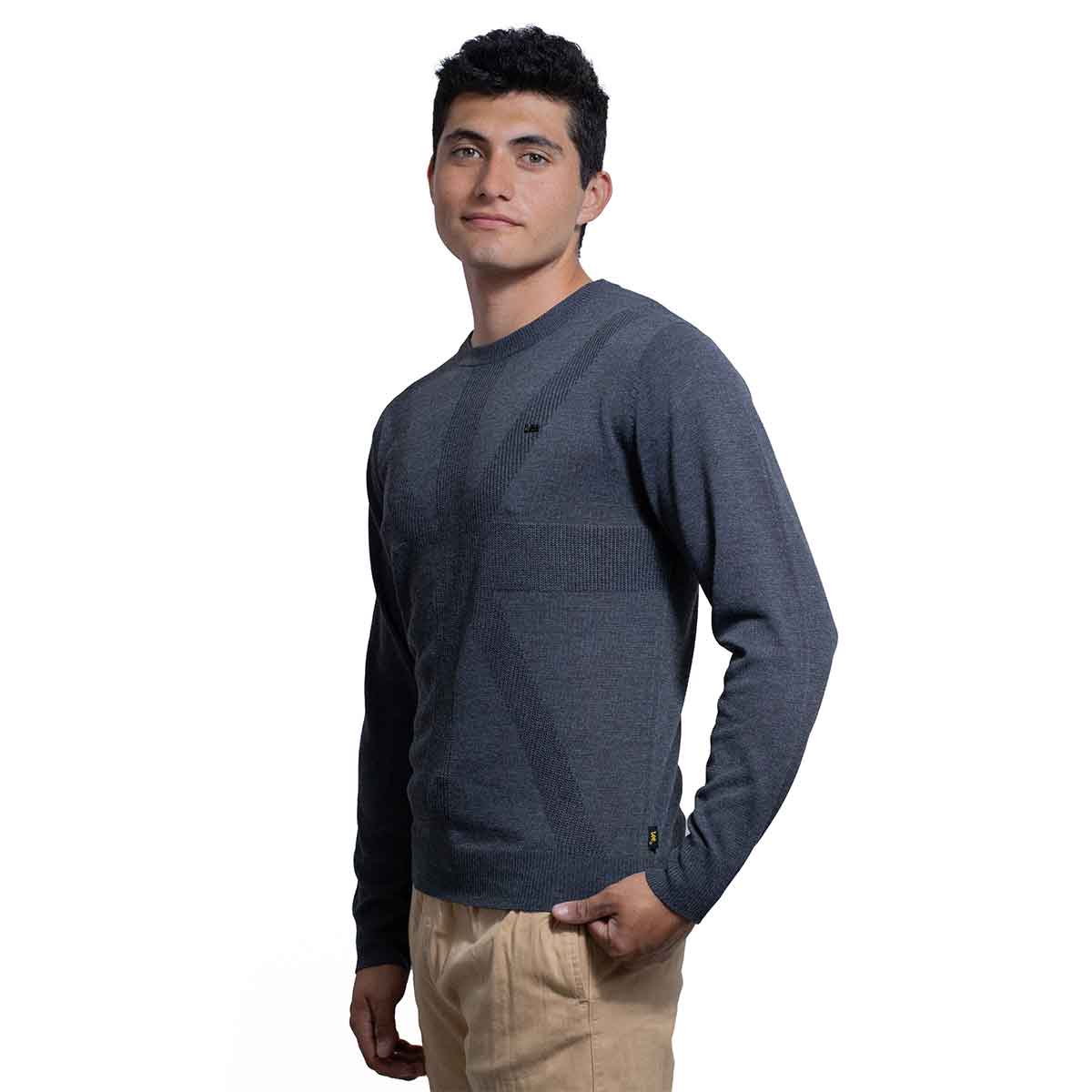Sueter Lee Diseño Tejido para Hombre