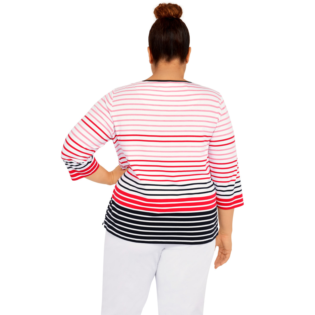 Blusa Estampada Manga 3/4  Alfred Dunner para Mujer